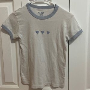 Brandy Melville/John Galt blue heart top